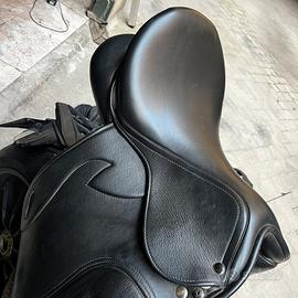 Sella pelle dressage