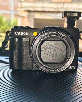 canon powershot g1 x Mark ii con doppia batteria
