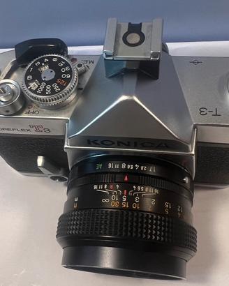 Macchientta fotografica konica autoreflex T3