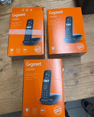Set telefono fisso 3 pezzi gigaset As690