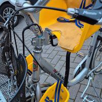 Seggiolino anteriore per bici
