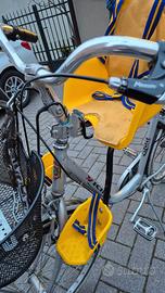 Seggiolino anteriore per bici