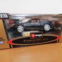 Burago 1:18 Porsche 911 no Politoys Polistil 