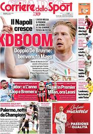 Corriere dello Sport del 10 agosto 2025