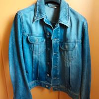 giubbino jeans dolce e gabbana 