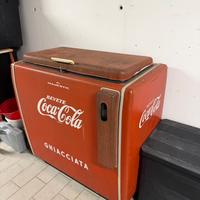 Frigorifero a pozzo ghiacciaia coca cola originale