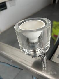 Faretti in vetro per binario