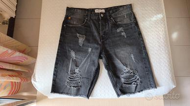 Jeans Alcott nero slavato distressed – Taglia 46