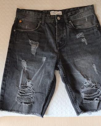 Jeans Alcott nero slavato distressed – Taglia 46