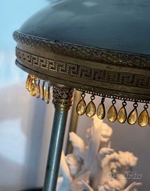 Antica lampada sacra tedesca in bronzo 1700