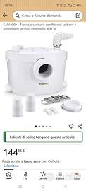 Valvola / pompa WC di non ritorno