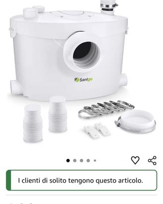 Valvola / pompa WC di non ritorno