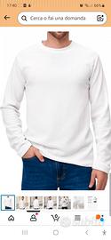 Maglione Zetieny Uomo Invernali Slim Fit Taglia M