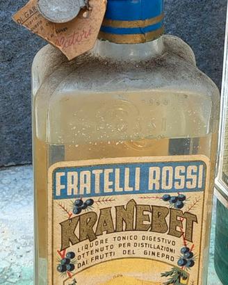 Bottiglia Kranebet Fratelli Rossi Asiago vintage