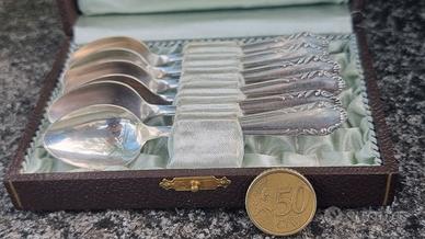 cucchiaini caffè argento vintage