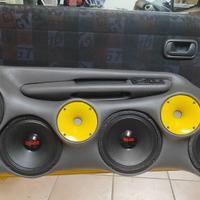 Tasche + Pannelli audio DX e SX Fiat Punto GT 176