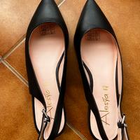 Ballerine nere a punta