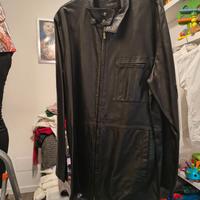 GIACCA LUNGA IN VERA PELLE UOMO