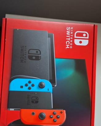 Nintendo Console Switch con Joy-Con Rosso Neon e B