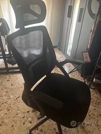 Sedia da gaming ergonomica