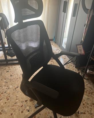 Sedia da gaming ergonomica