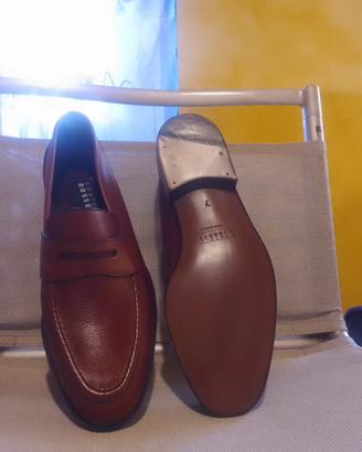 Mocassini Fratelli Rossetti uomo in pelle