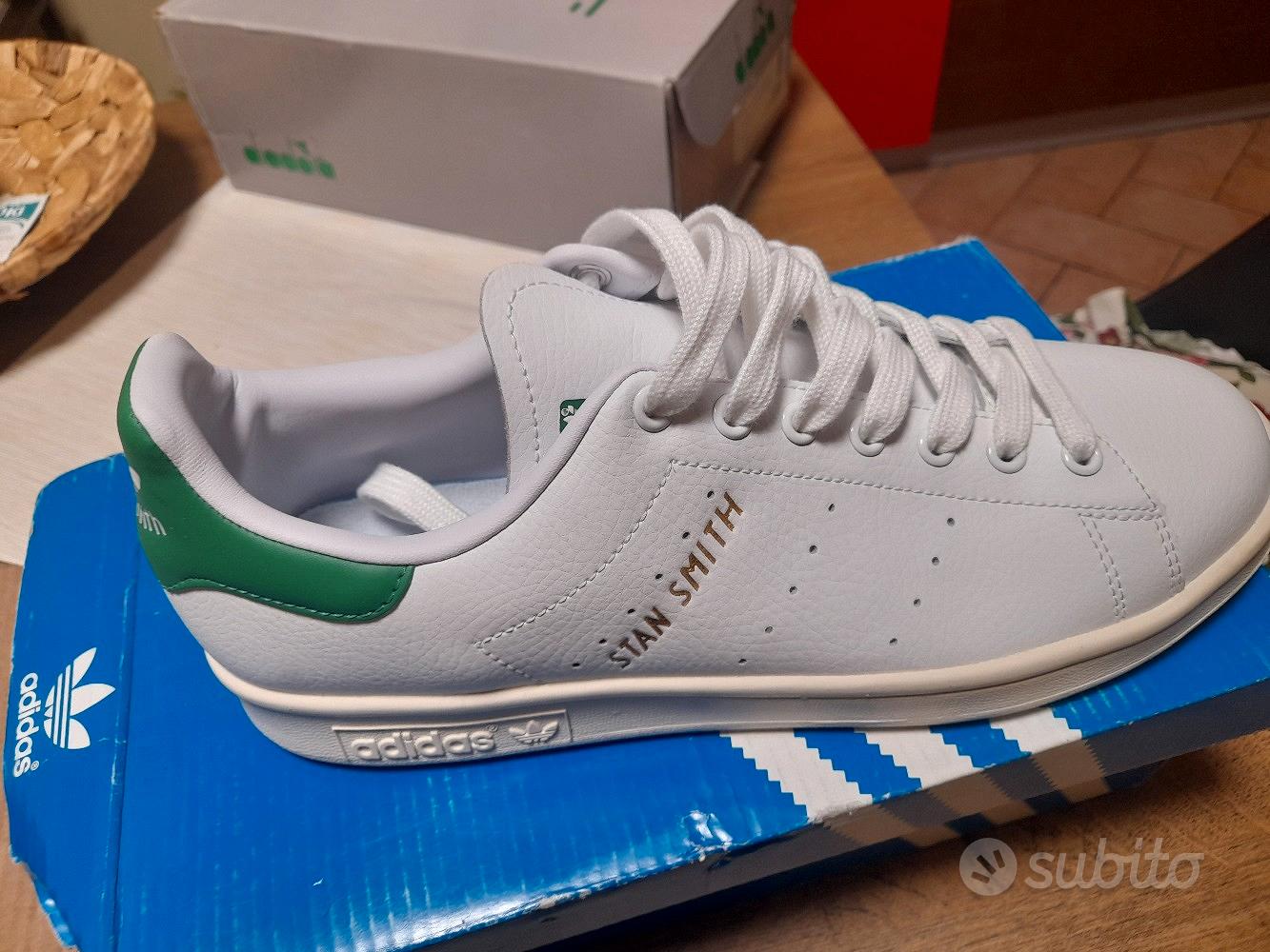 Stan smith hot sale uomo bianche