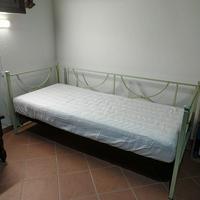 letto singolo ferro battuto 