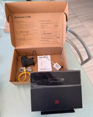 Kit completo FIBRA: modem + ont + accessori