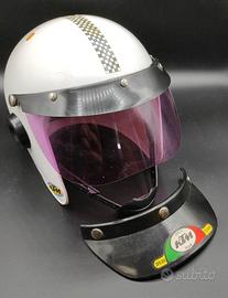 Casco giocattolo moto Cross anni 80 in box