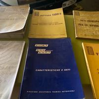 COLLEZIONE MANUALI TECNICI FIAT D EPOCA