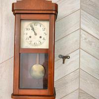 Antico orologio Junghans pendolo anni '30 da muro
