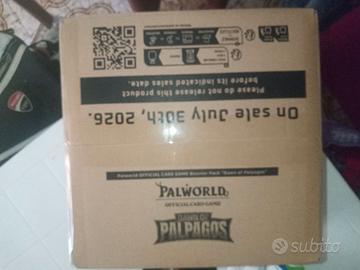 TCG Palworld bp01  dawn of palpagos 12 booster box