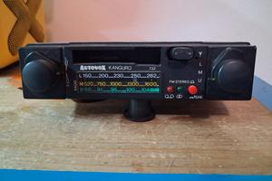 Autoradio d'epoca Autovox kanguro 732  Fiat 500