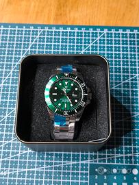 NUOVO Orologio Fredric modello Submariner Hulk