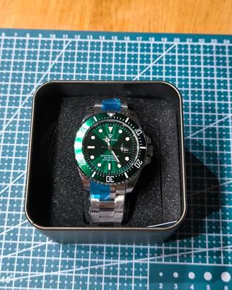NUOVO Orologio Fredric modello Submariner Hulk