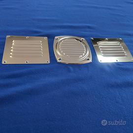 Set di griglie areatrici in acciaio inox