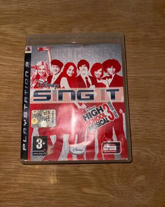 Disney sing it high school musical 3 ps3 sony