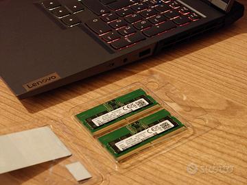 RAM 16GB Kit (2x8GB) DDR5 SODIMM 4800Mhz