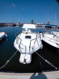 Barca astra 6.40 115 hp 4 t iniez carrello 1500 kg