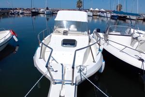 Barca astra 6.40 115 hp 4 t iniez carrello 1500 kg