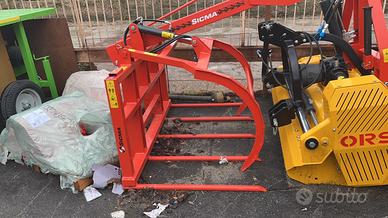 Forca con mordente idraulico Sicma 5 denti 150cm