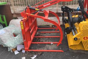 Forca con mordente idraulico Sicma 5 denti 150cm