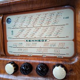 Radio a valvole d'epoca Kennedy K495 Anni 50