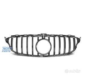 GRIGLIA MERCEDES CLASSE C W205 14-18 LOOK GTR NERO