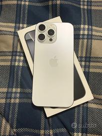 iPhone 16 pro Max bianco 256 gb