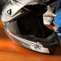 casco da moto mascherina misura S