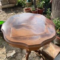 3 tavolini in legno vintage