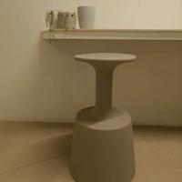 Coppia di sgabelli Drink Slide colore Dove Grey