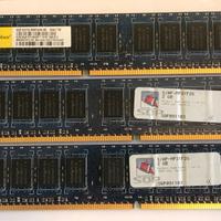 Moduli ram testati da 2GB cad DDR3 1066 per MACPRO